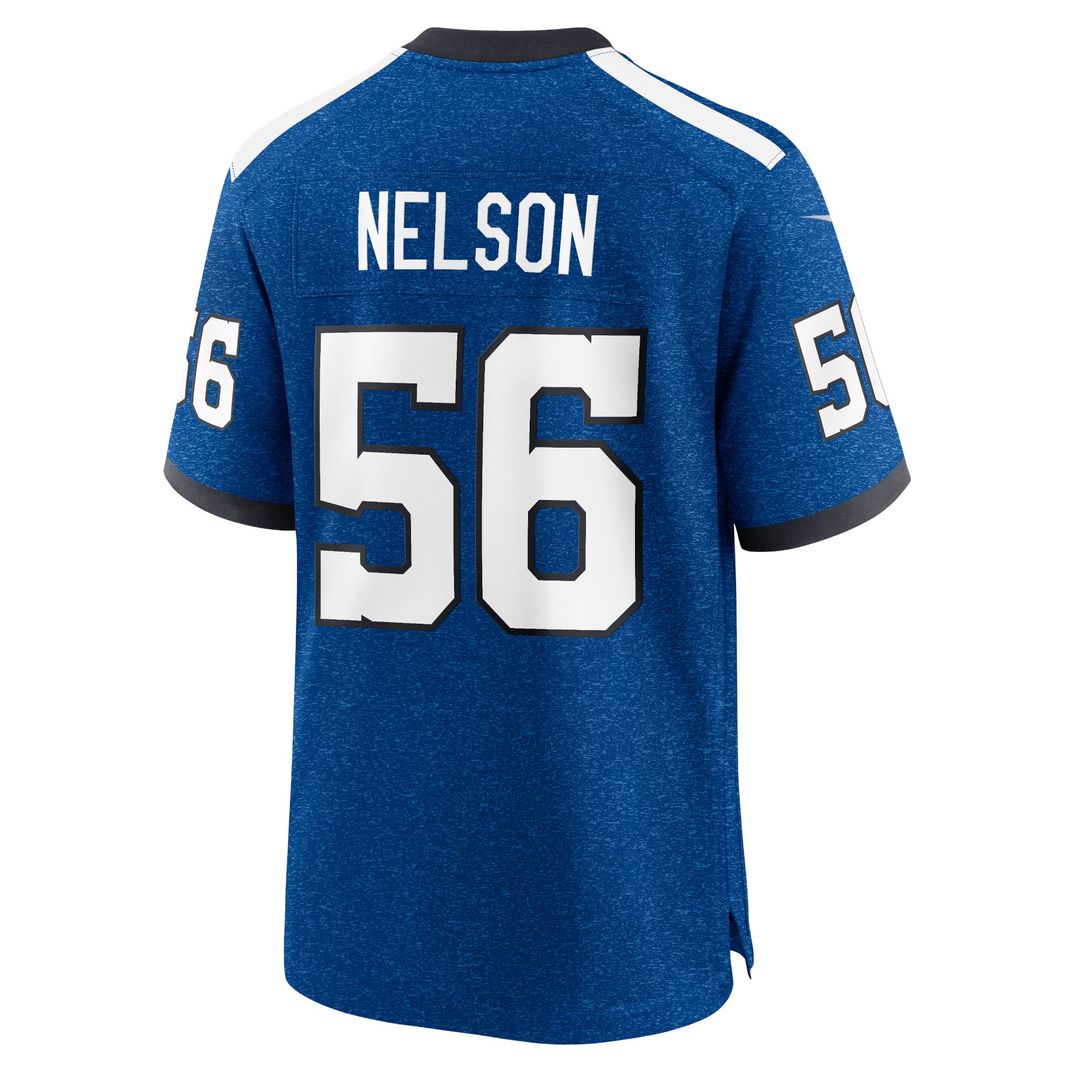 Quenton Nelson Indianapolis Colts Nike Royal Indiana Nights Alternate Game Jersey