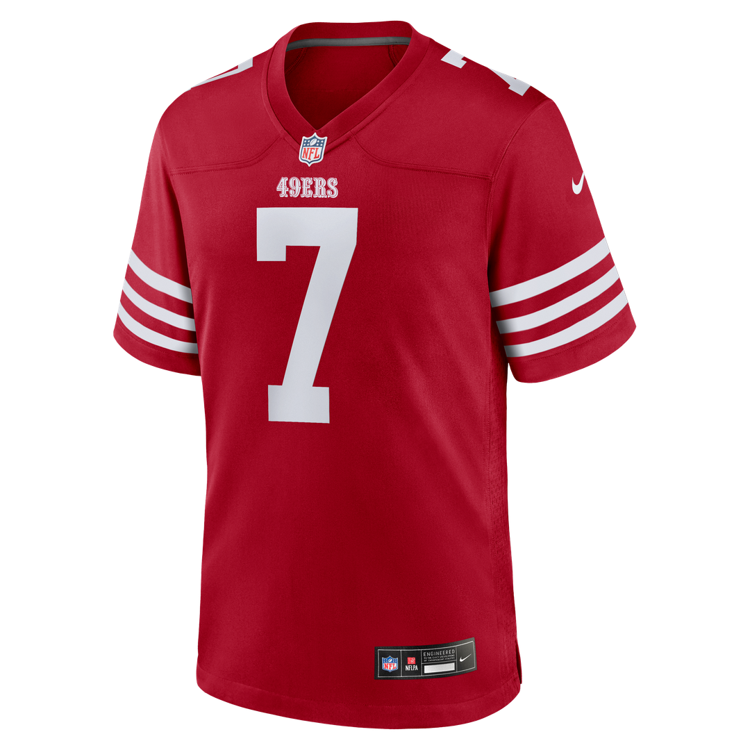 Thomas Morstead San Francisco 49ers Nike Scarlet Team Game Jersey