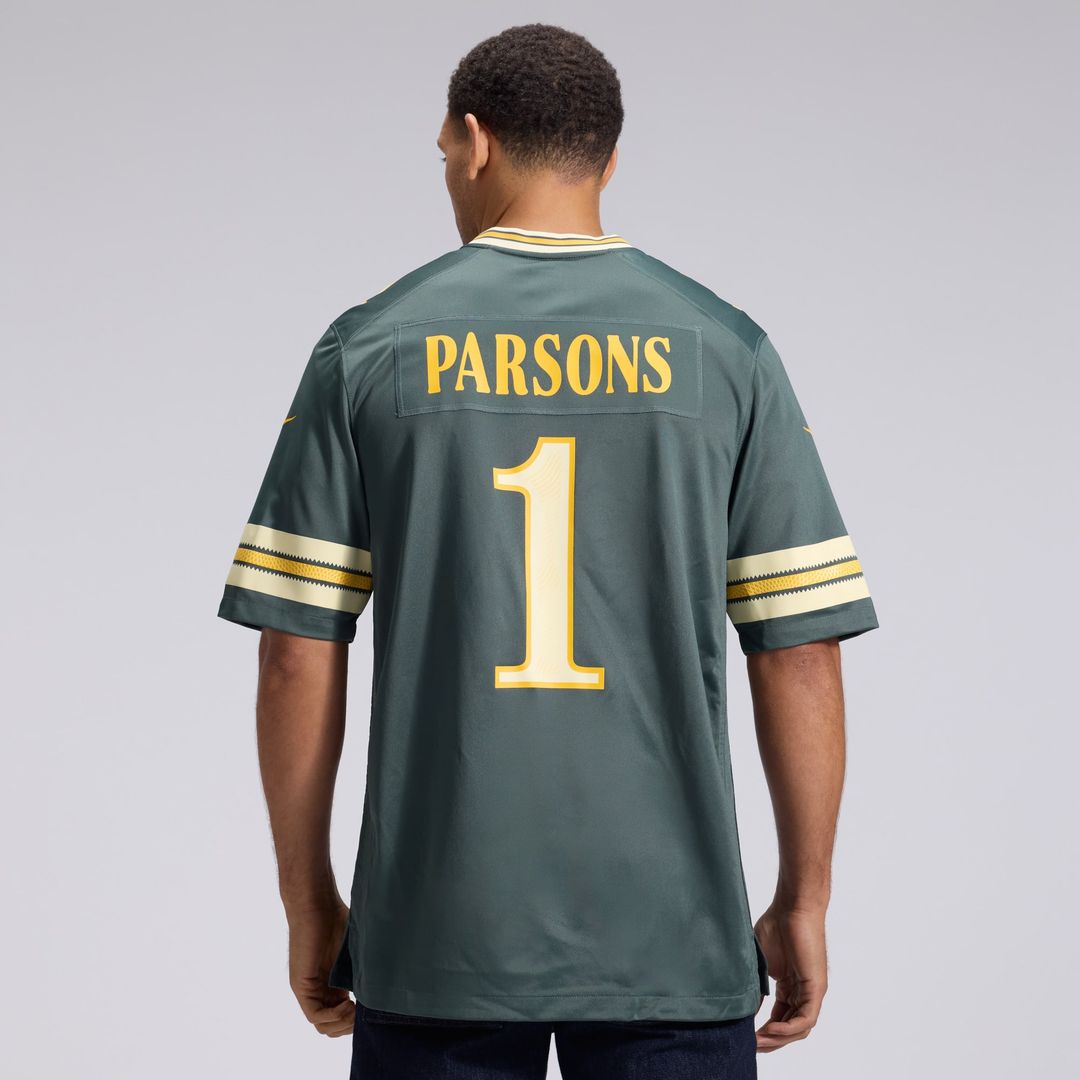 Micah Parsons Green Bay Packers Nike Green 2026 Rivalries Collection Game Jersey