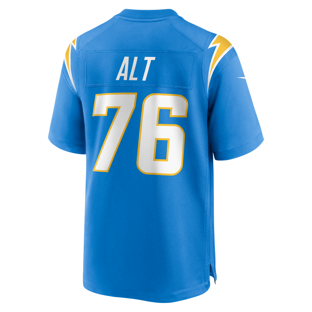 Joe Alt Los Angeles Chargers Nike Gold Alternate Charger Power Game Player Jersey