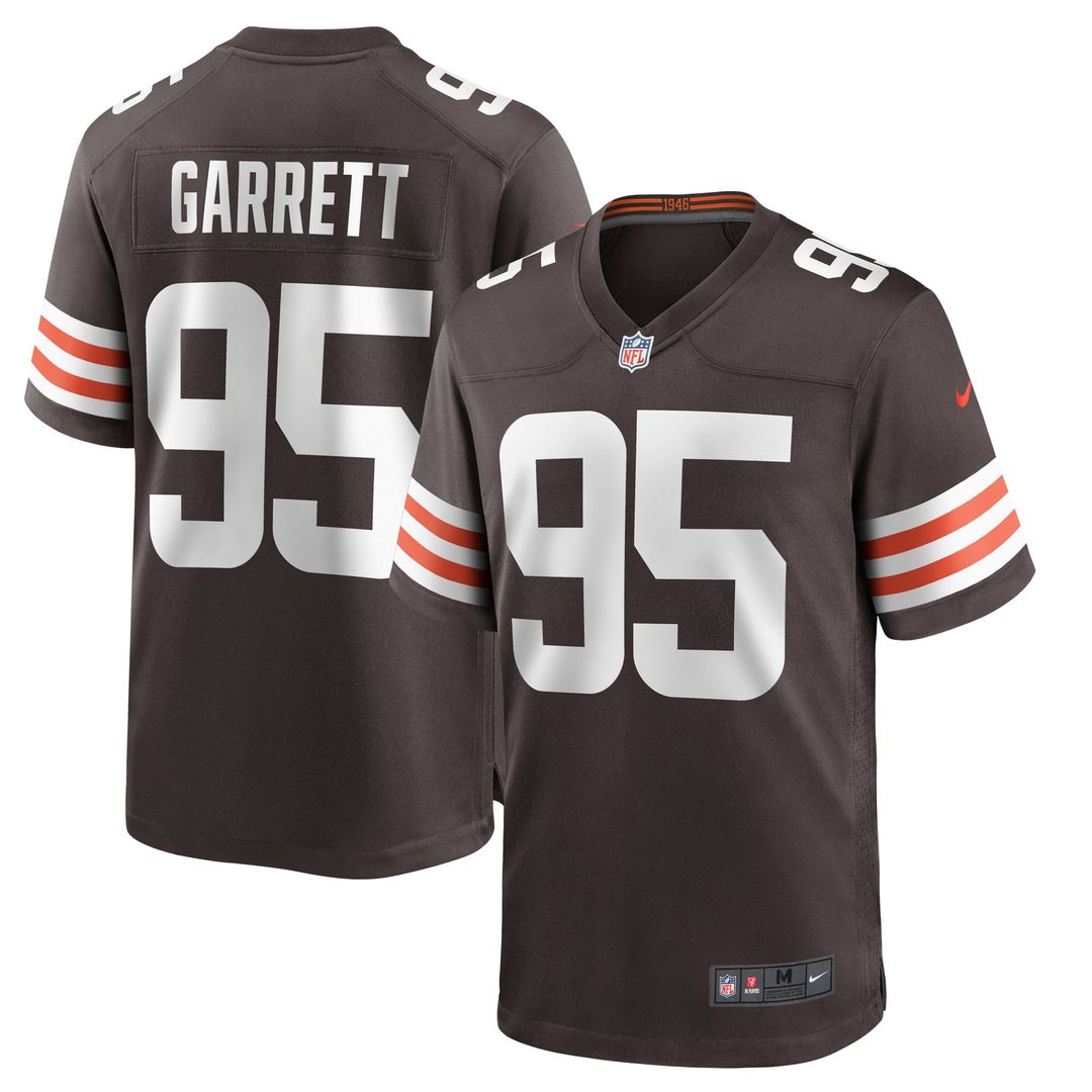 Myles Garrett Cleveland Browns Nike Brown Player Game Jersey