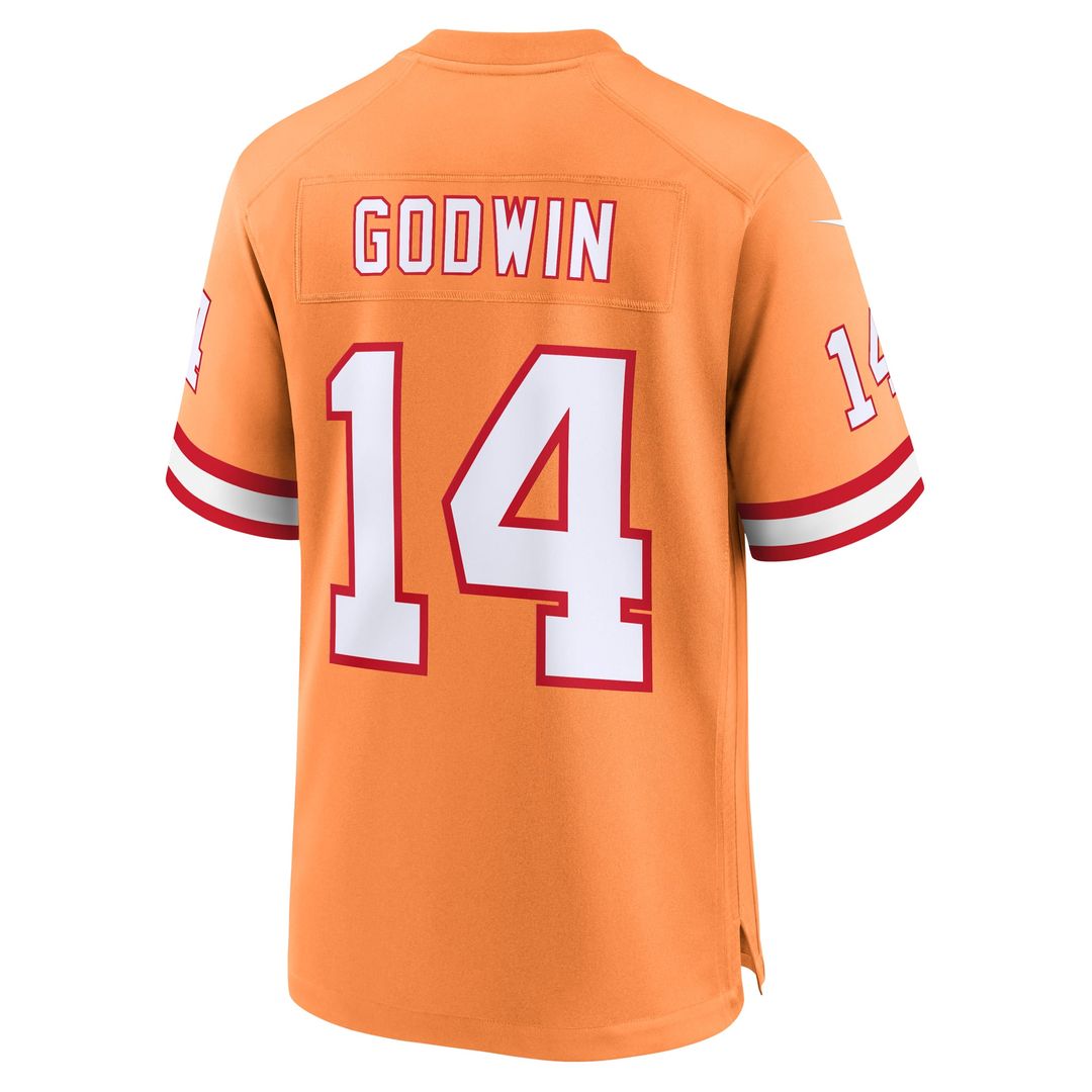 Chris Godwin Tampa Bay Buccaneers Nike Orange Throwback Game Jersey