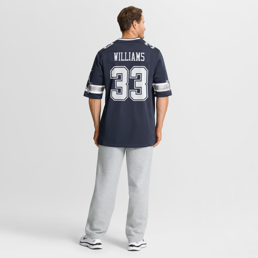 Javonte Williams Dallas Cowboys Nike White Alternate Game Jersey