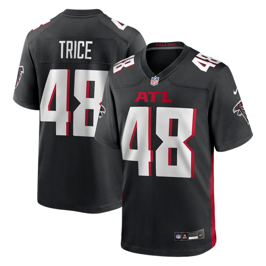 Bralen Trice Atlanta Falcons Nike Black Team Game Jersey