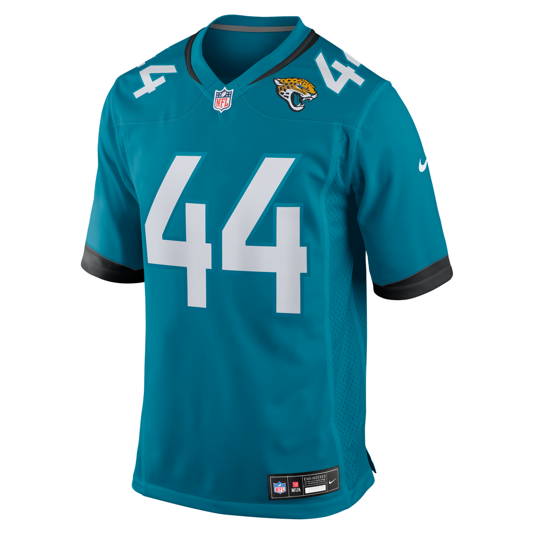 Travon Walker Jacksonville Jaguars Nike Black Player Game Jersey