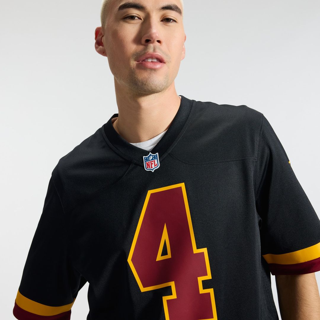 Frankie Luvu Washington Commanders Nike Black Hail Raiser Alternate Game Jersey