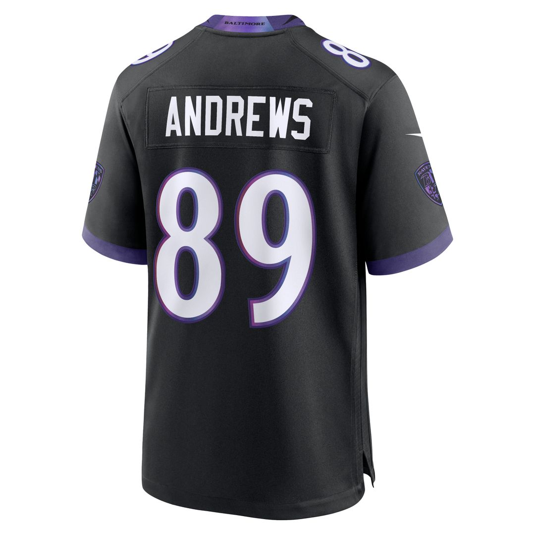 Mark Andrews Baltimore Ravens Nike Black Alternate Game Jersey
