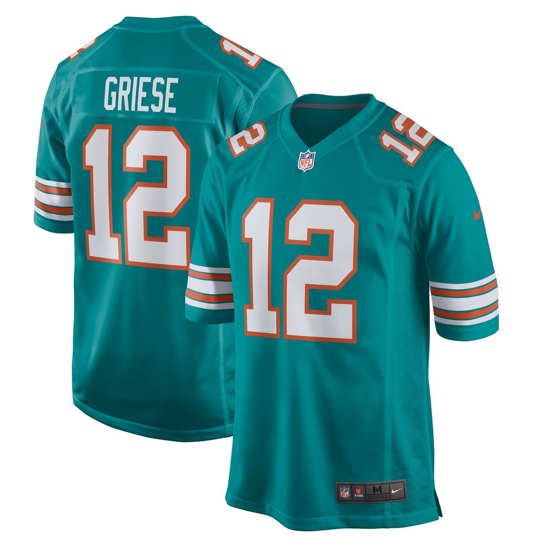 Bob Griese Miami Dolphins Nike Aqua Retired Player Jersey