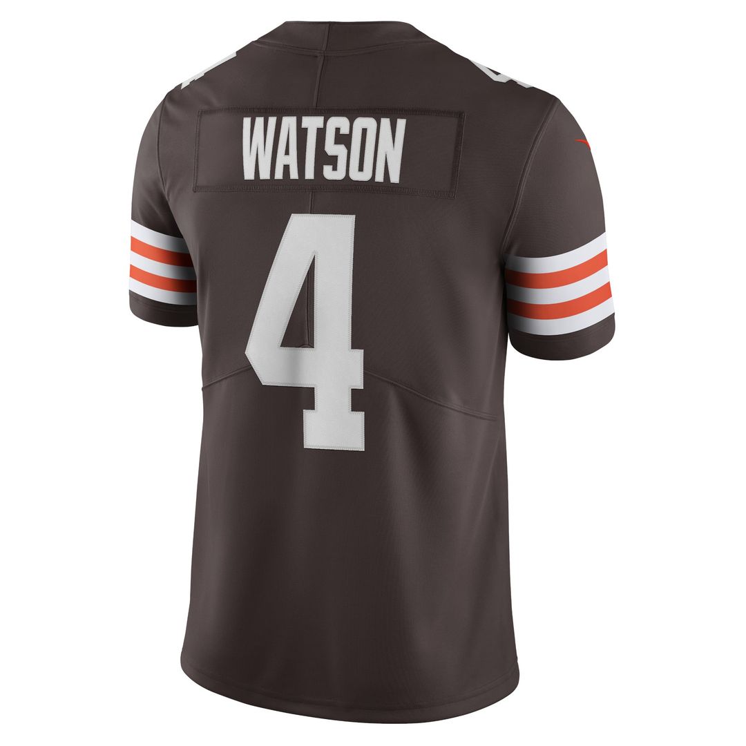 Deshaun Watson Cleveland Browns Nike Brown Vapor Limited Jersey