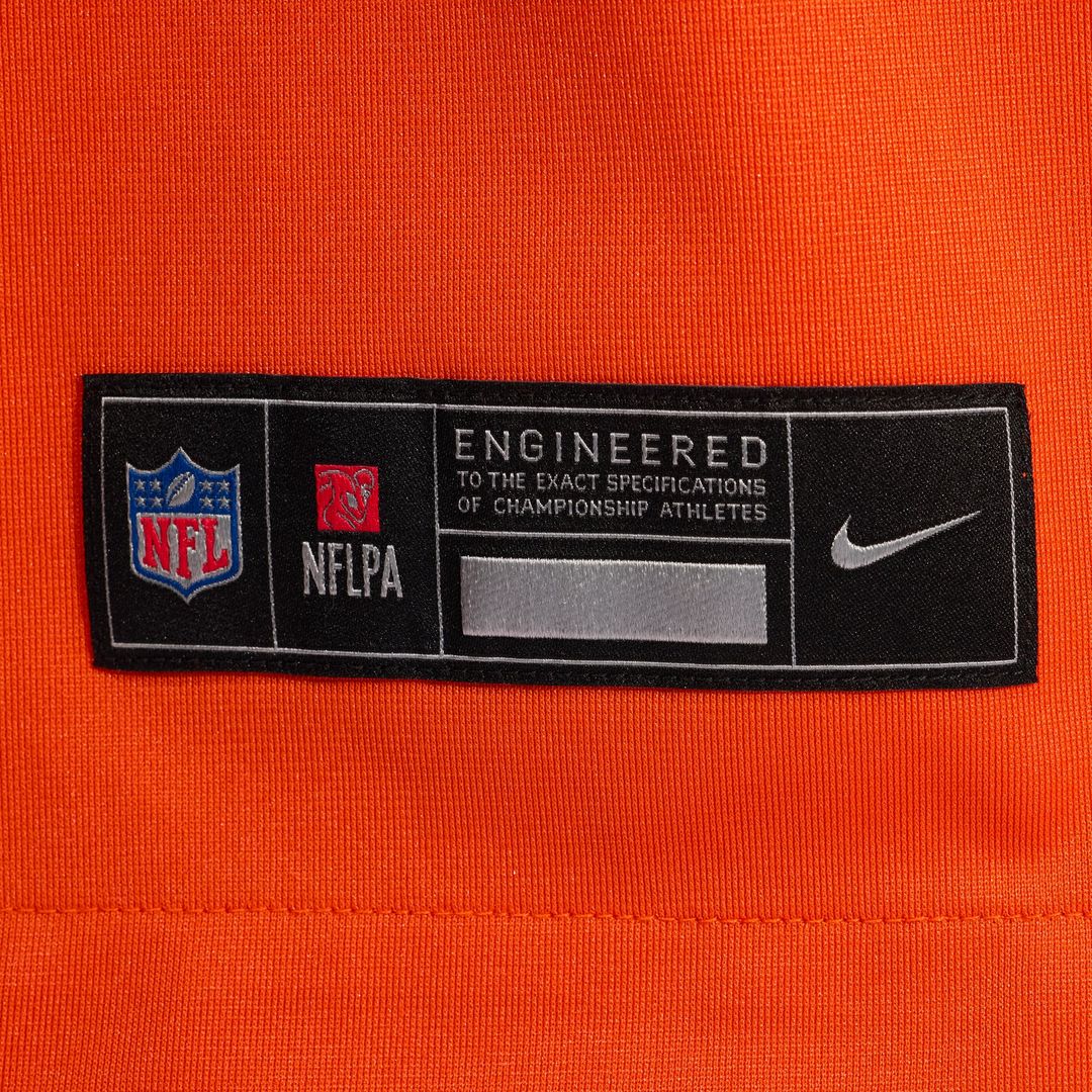 Joe Flacco Cincinnati Bengals Nike Orange Alternate Game Jersey