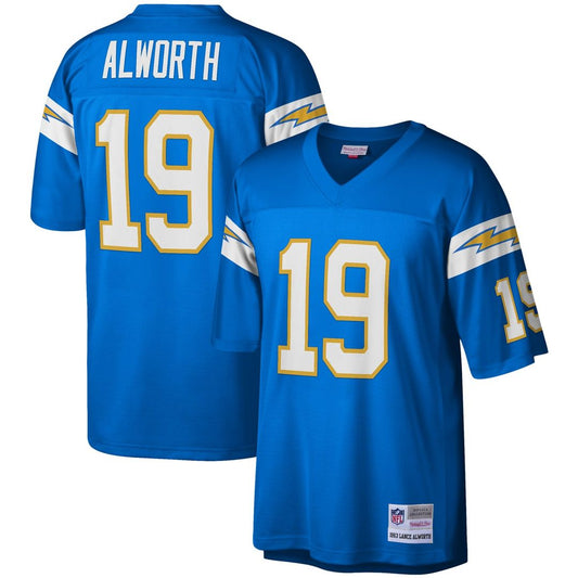 Lance Alworth Los Angeles Chargers Mitchell & Ness Powder Blue Legacy Replica Jersey