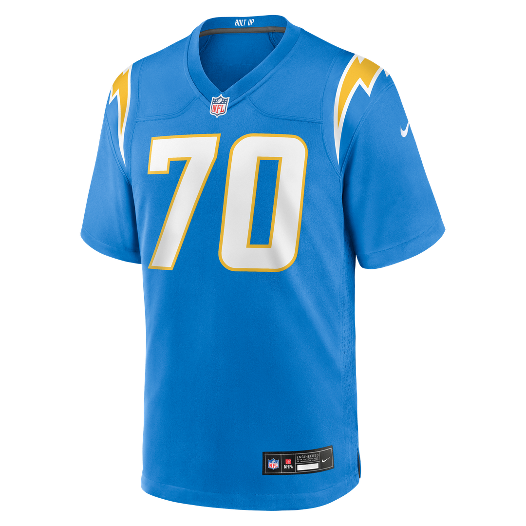 Rashawn Slater Los Angeles Chargers Nike Powder Blue Game Jersey