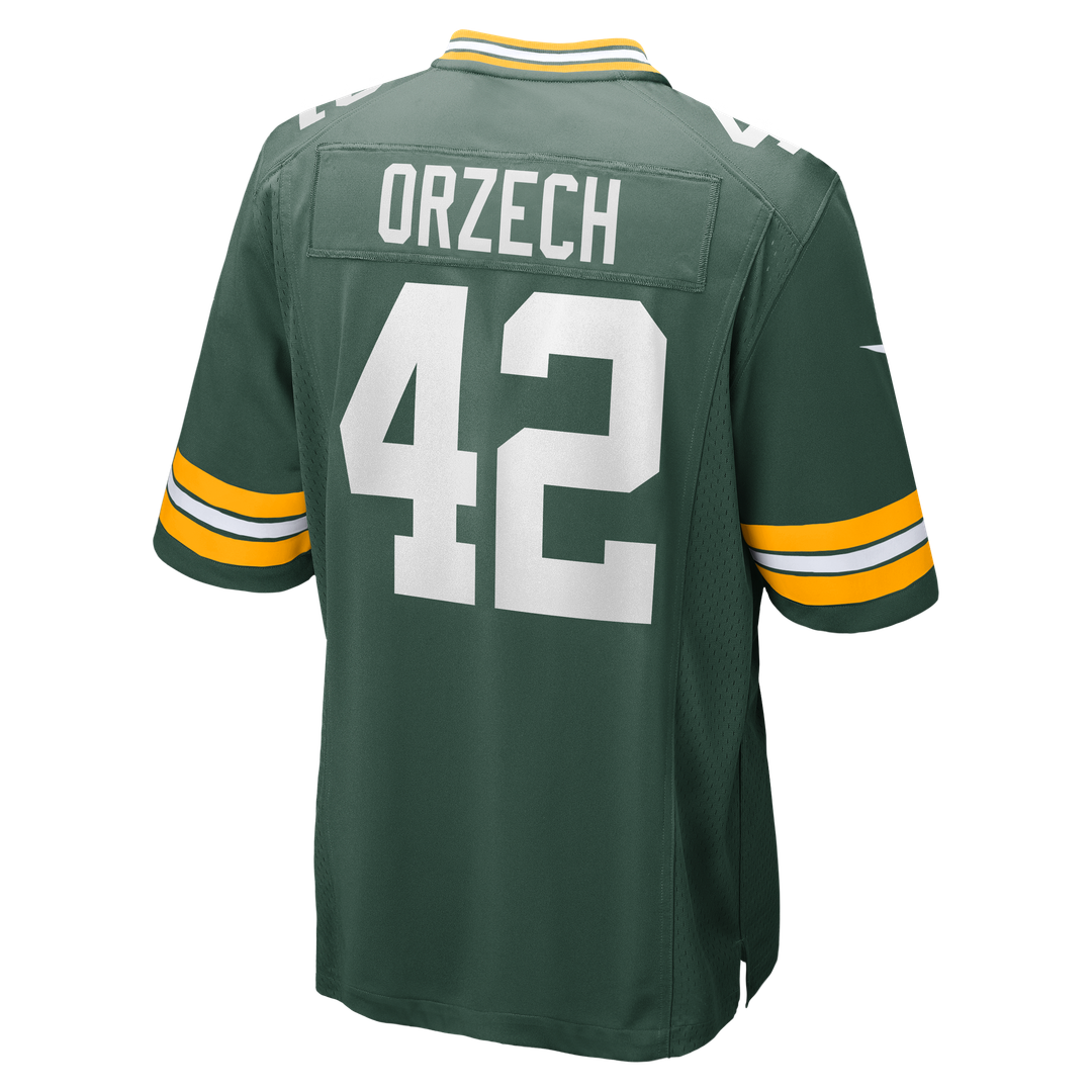 Matt Orzech Green Bay Packers Nike Green Game Jersey