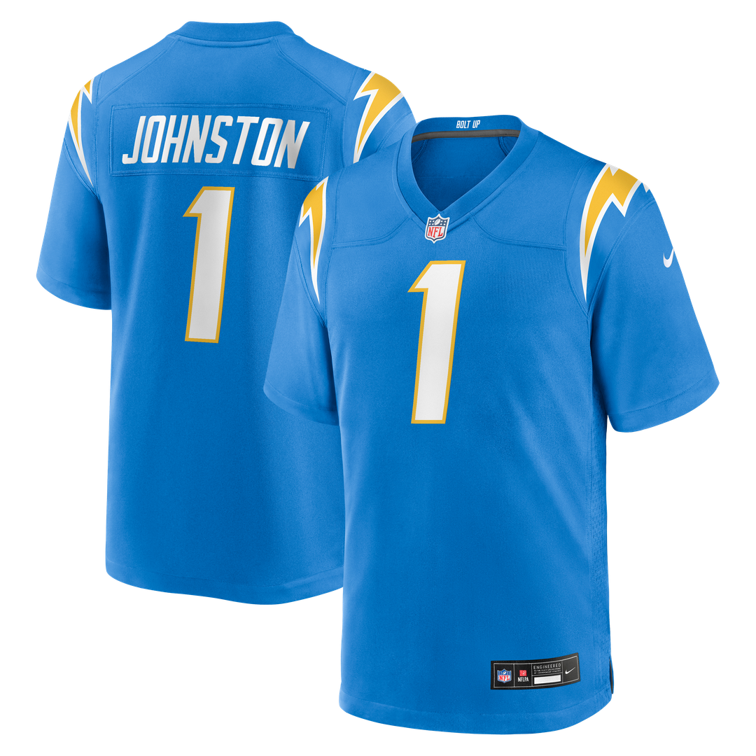 Quentin Johnston Los Angeles Chargers Nike Powder Blue Game Player Jersey