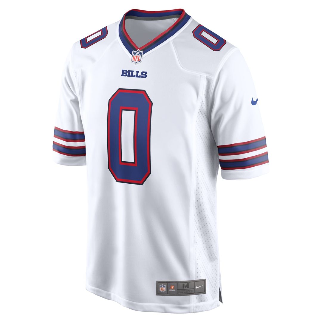 Keon Coleman Buffalo Bills Nike White Game Jersey