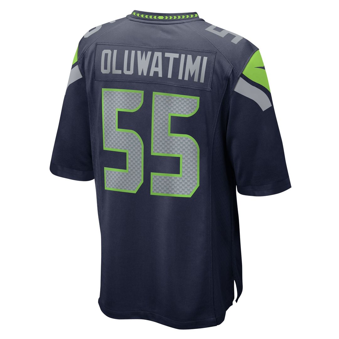 Olu Oluwatimi Seattle Seahawks Nike College Navy Team Game Jersey