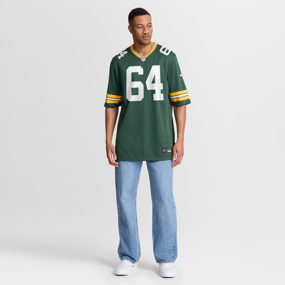 Jerry Kramer Green Bay Packers Nike Green Game Retired Player Jersey