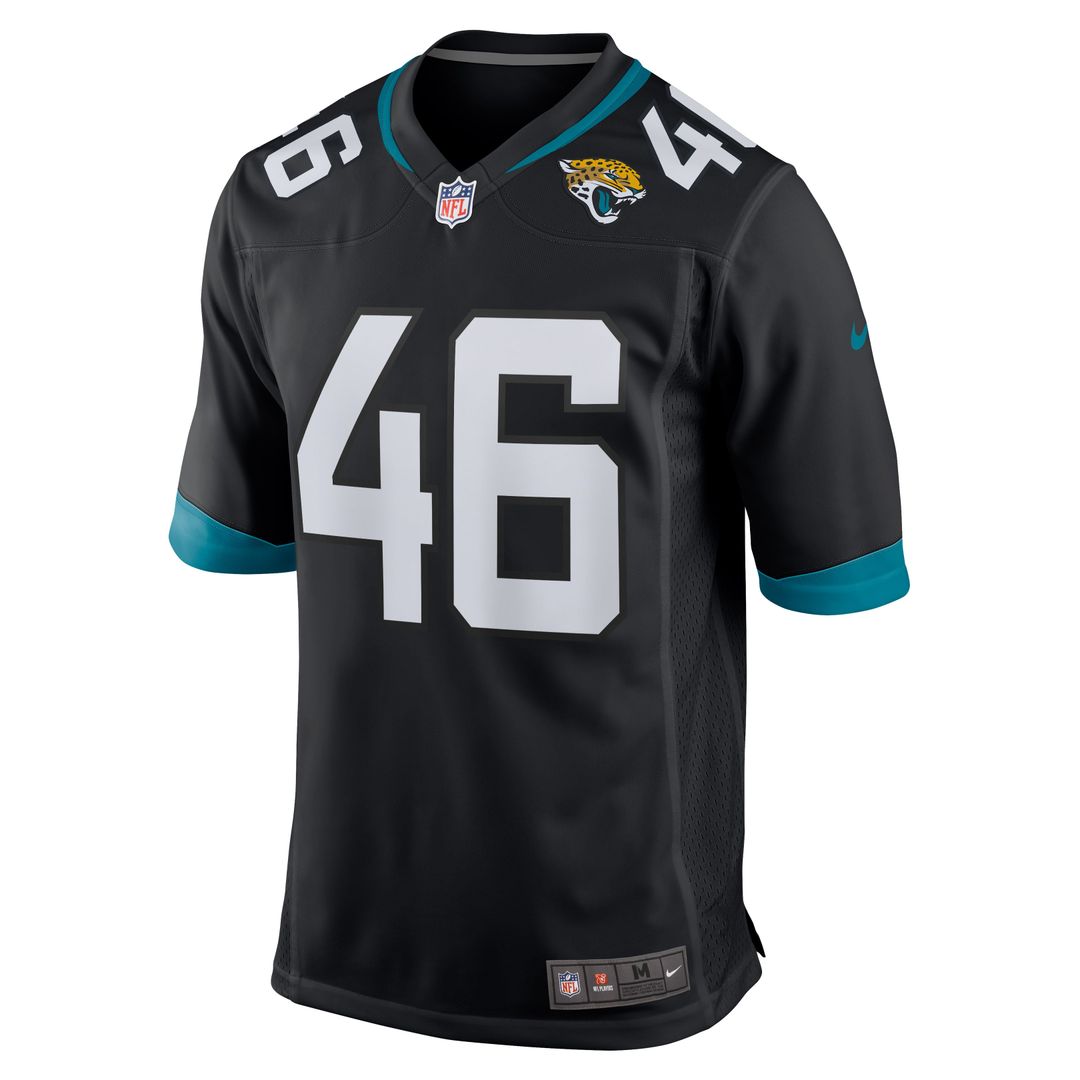 Ross Matiscik Jacksonville Jaguars Nike Teal Game Jersey