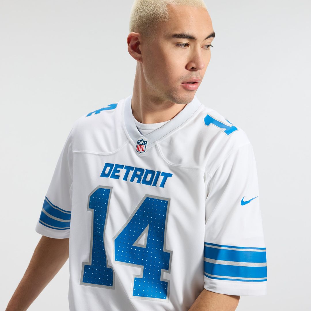 Amon-Ra St. Brown Detroit Lions Nike Black 2nd Alternate Game Jersey