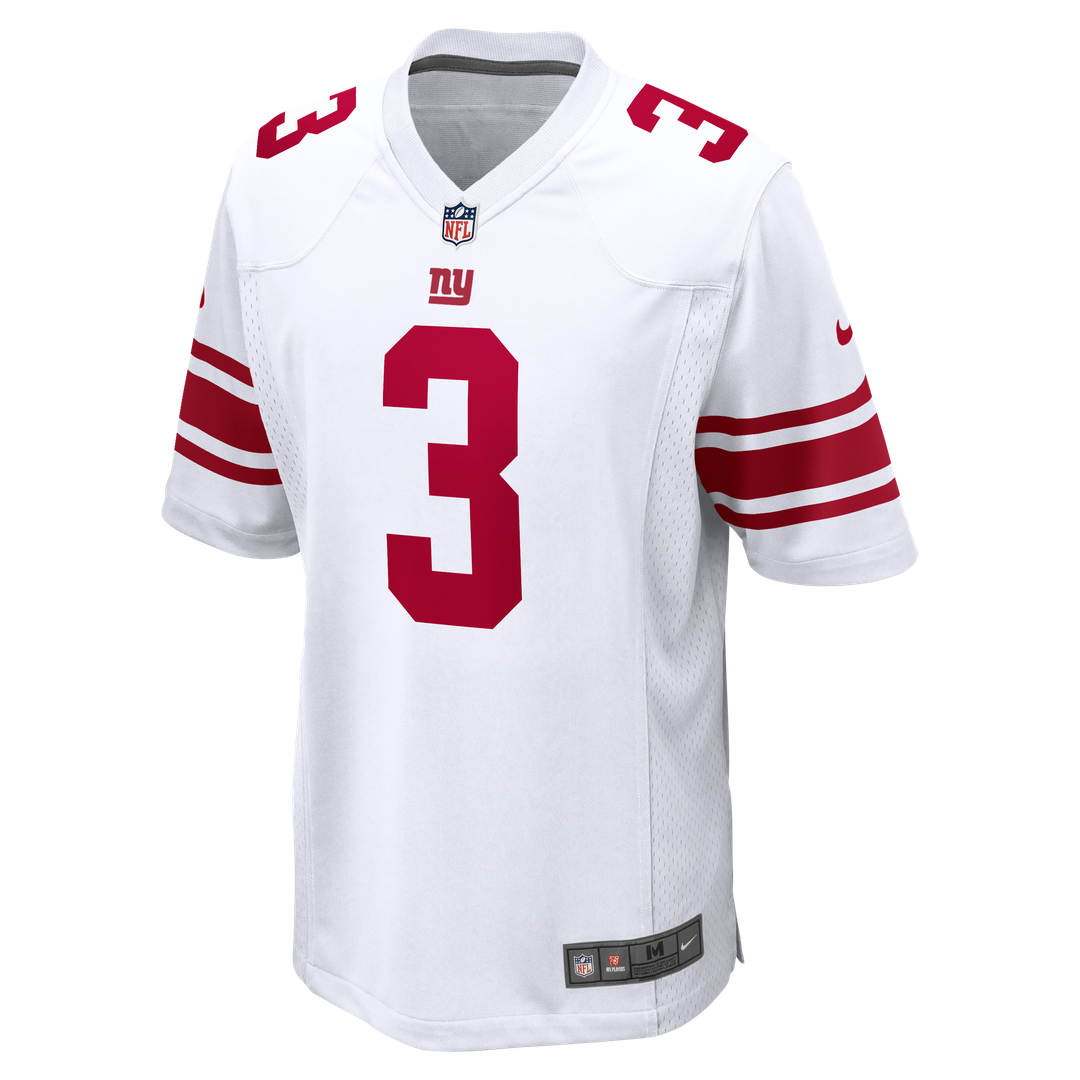 Abdul Carter New York Giants Nike White Game Jersey