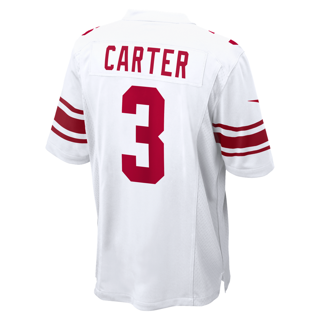 Abdul Carter New York Giants Nike White Game Jersey