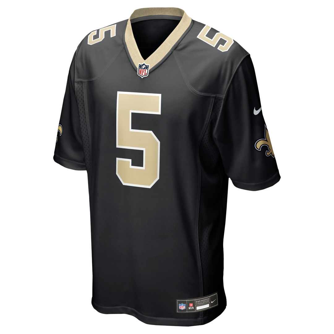Kendre Miller New Orleans Saints Nike Black Team Game Jersey