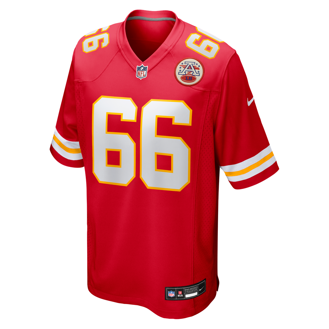 Mike Caliendo Kansas City Chiefs Nike Red Game Player Jersey