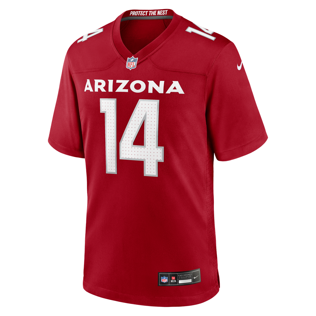 Michael Wilson Arizona Cardinals Nike Cardinal Team Game Jersey