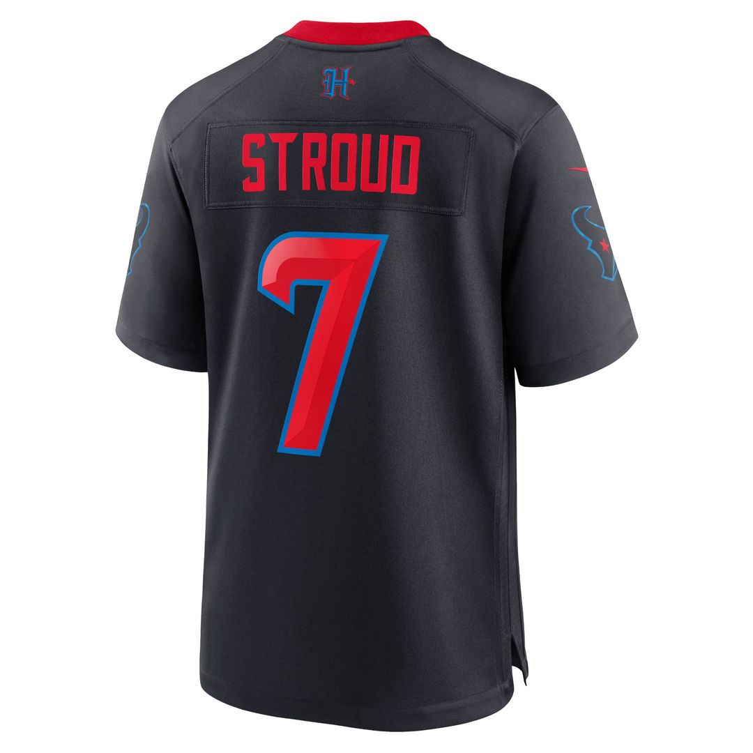 C.J. Stroud Houston Texans Nike Navy 2nd Alternate Game Jersey