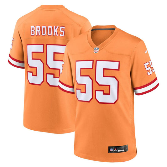 Derrick Brooks Tampa Bay Buccaneers Nike Orange Throwback Game Jersey