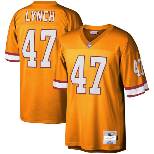 John Lynch Tampa Bay Buccaneers Mitchell & Ness Orange Big & Tall 1995 Legacy Retired Player Jersey