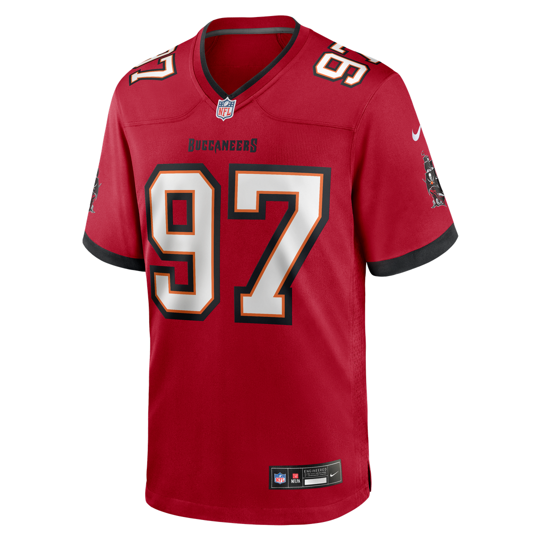 Al-Quadin Muhammad Tampa Bay Buccaneers Nike Red Team Game Jersey