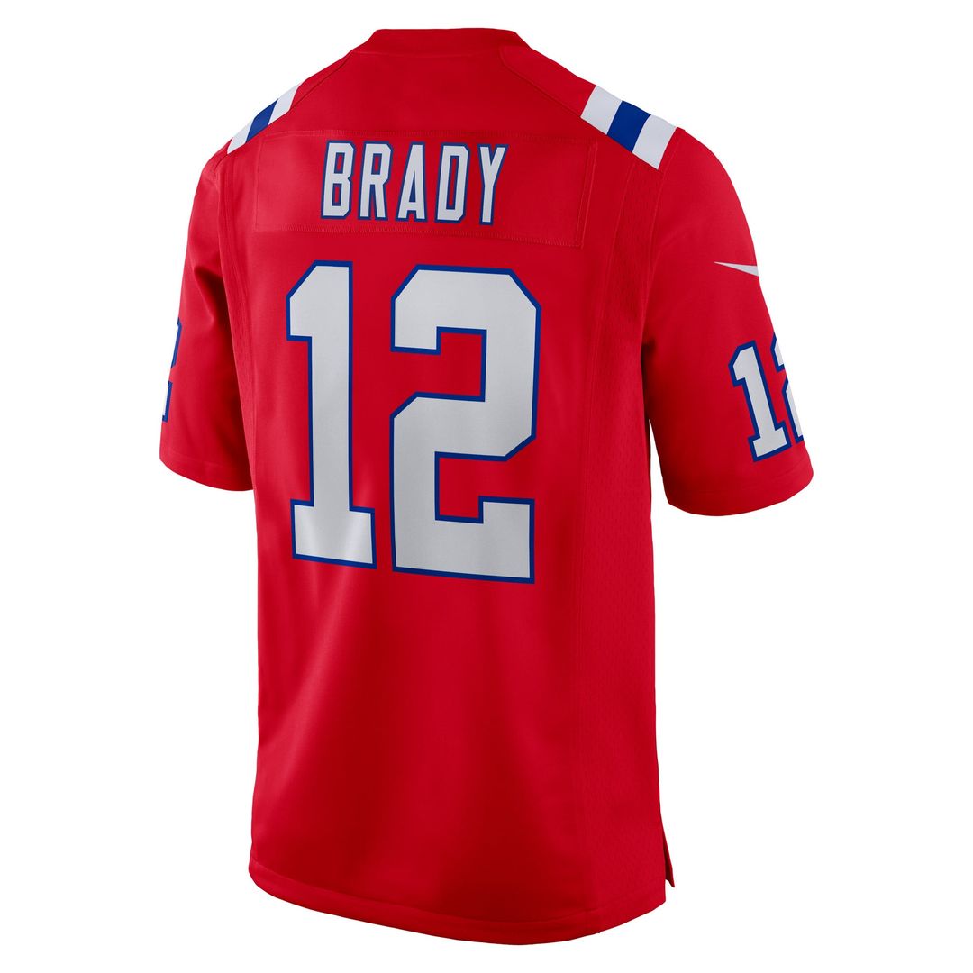 New England Patriots Nike Navy Game Retired Player Jersey