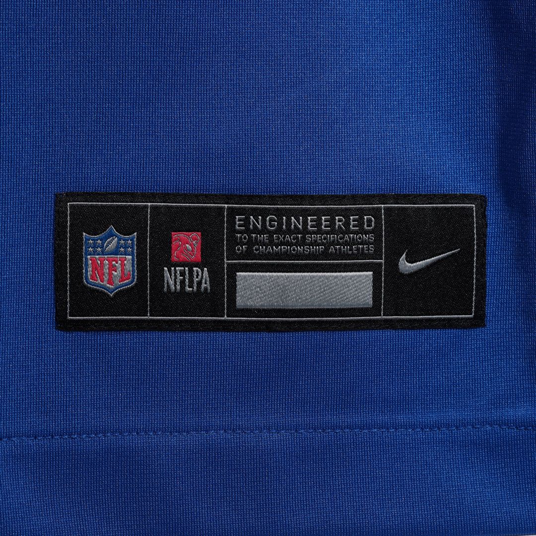 Nic Jones New York Giants Nike Royal Team Game Jersey