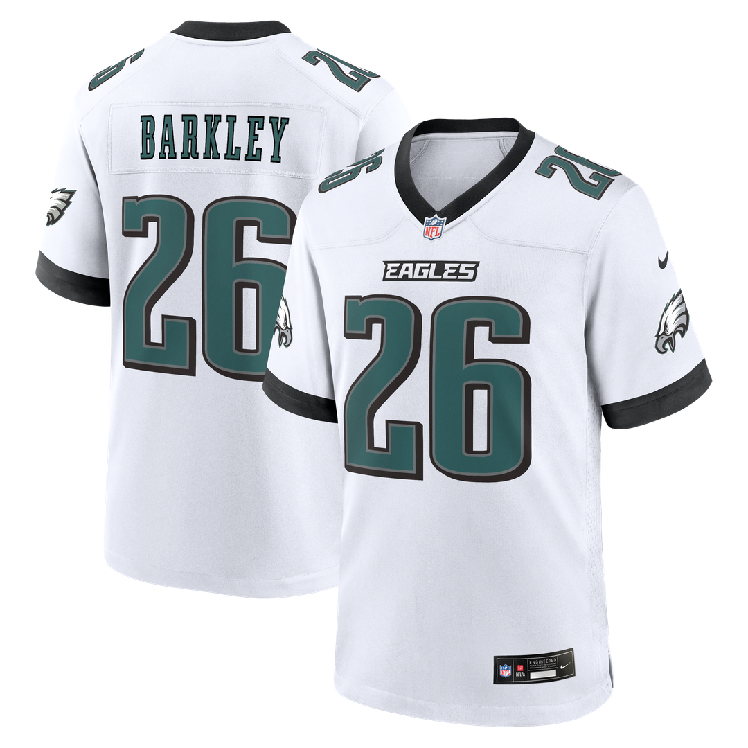 Saquon Barkley Philadelphia Eagles Nike Midnight Green Team Game Jersey