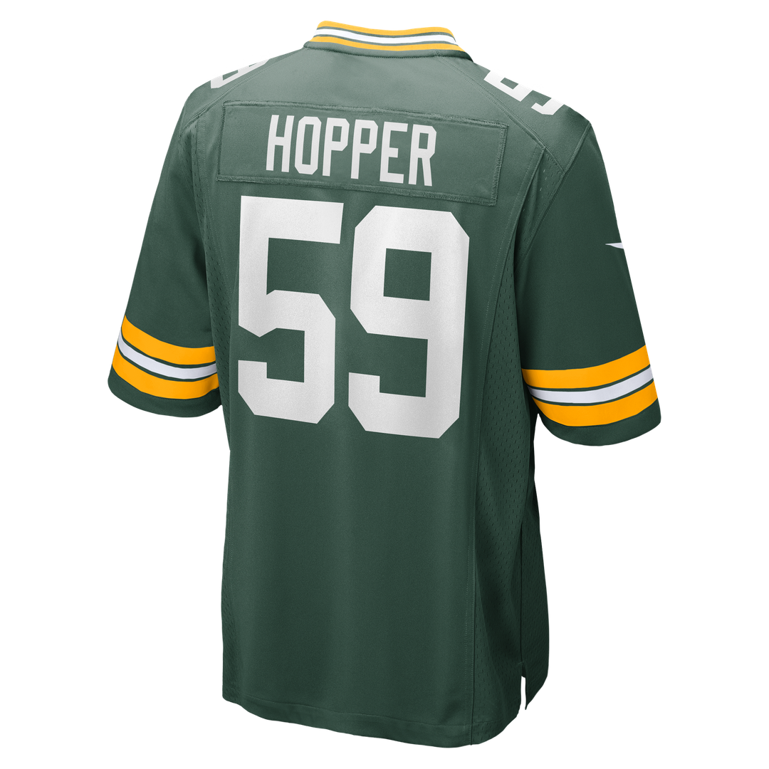 Ty'Ron Hopper Green Bay Packers Nike Green Game Jersey