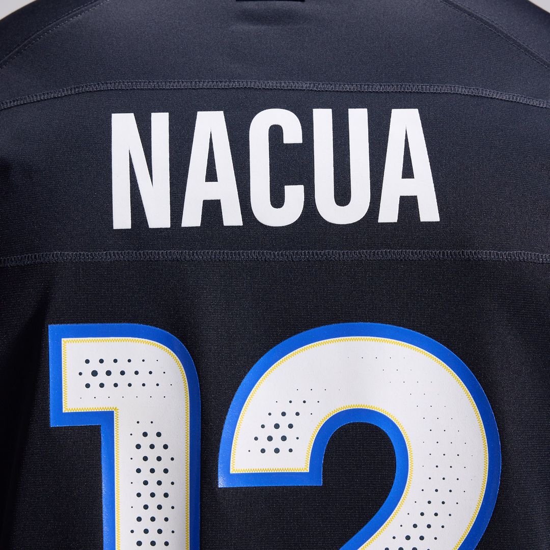 Puka Nacua Los Angeles Rams Nike Dark Blue Rivalries Collection Game Jersey
