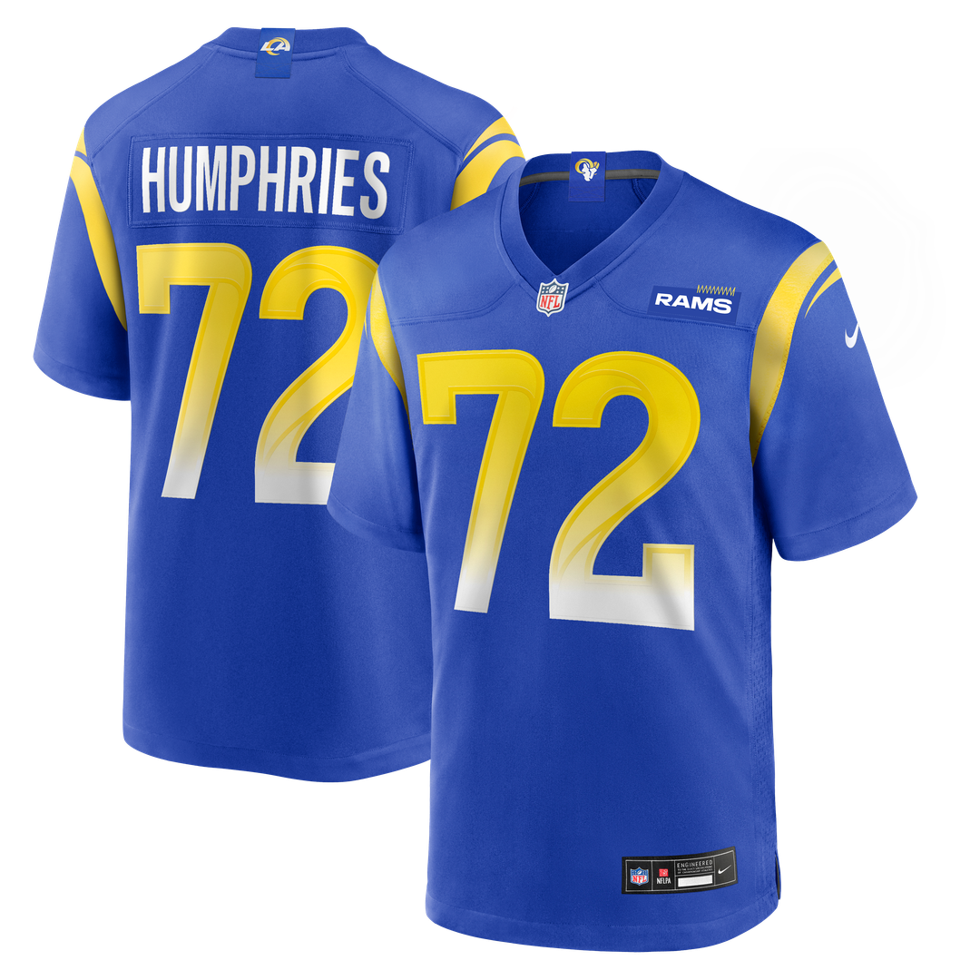 D.J. Humphries Los Angeles Rams Nike Royal Team Game Jersey