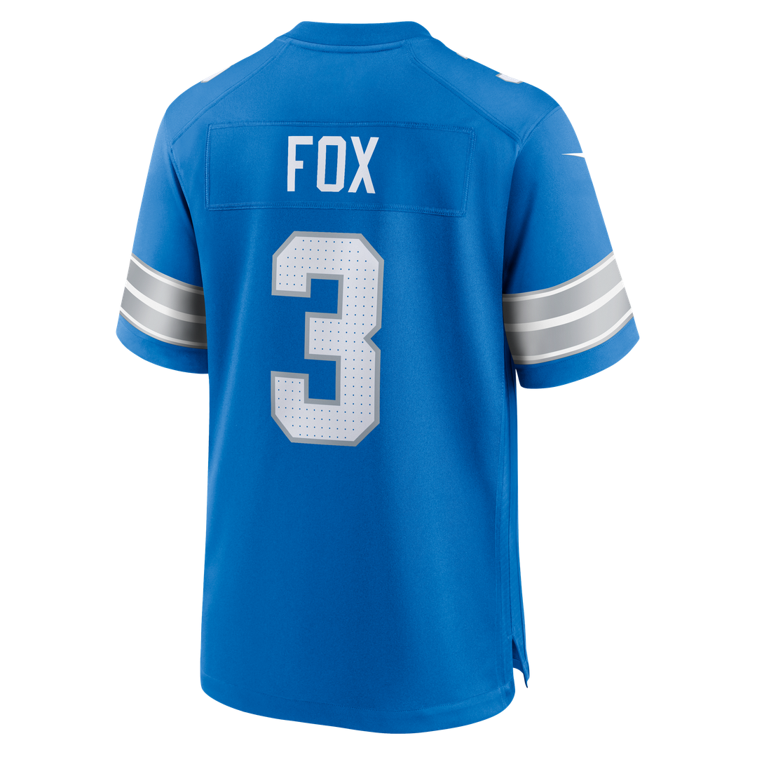 Jack Fox Detroit Lions Nike Blue Team Game Jersey