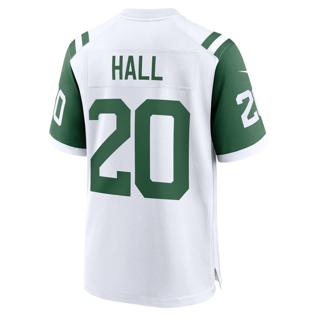 Breece Hall New York Jets Nike White Classic Alternate Game Jersey