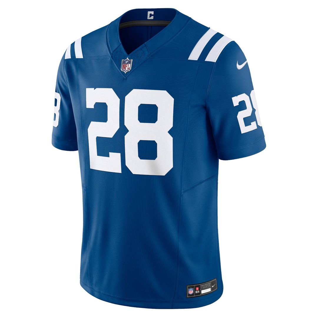 Jonathan Taylor Indianapolis Colts Nike Royal Vapor F.U.S.E. Limited Jersey