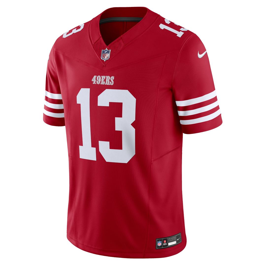 Brock Purdy San Francisco 49ers Nike Scarlet Vapor F.U.S.E. Limited Jersey