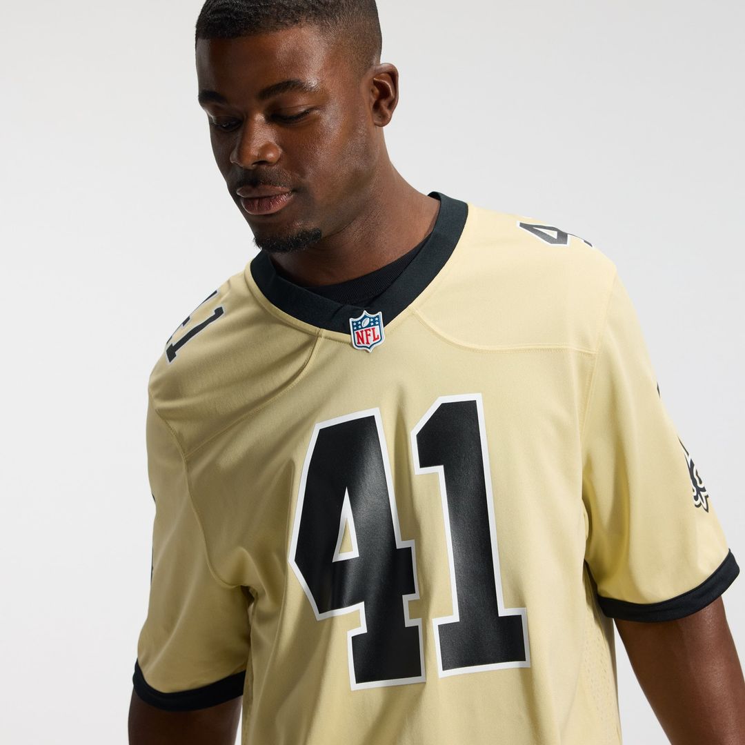 Alvin Kamara New Orleans Saints Nike White Alternate Game Jersey