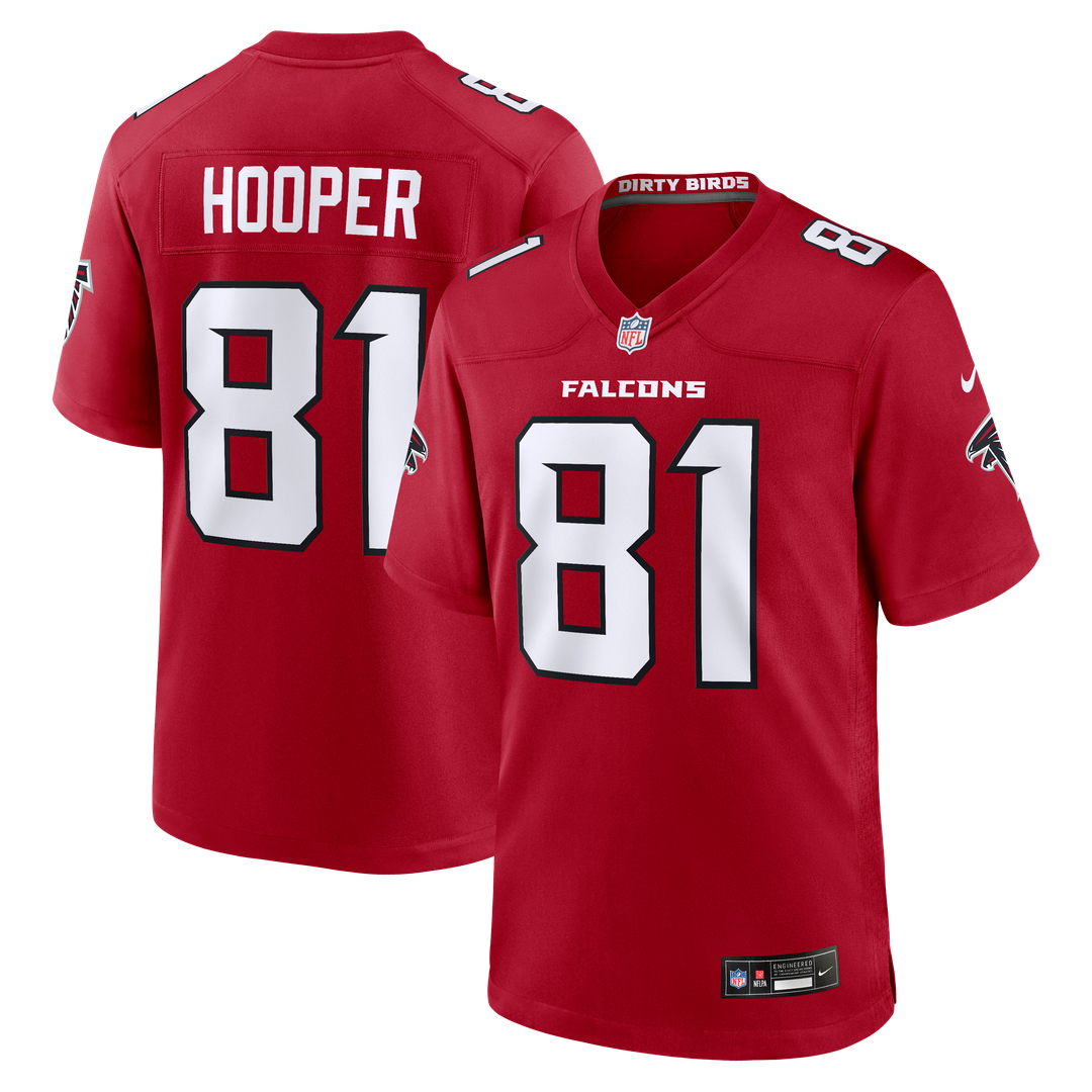 Austin Hooper Atlanta Falcons Nike Red Team Game Jersey