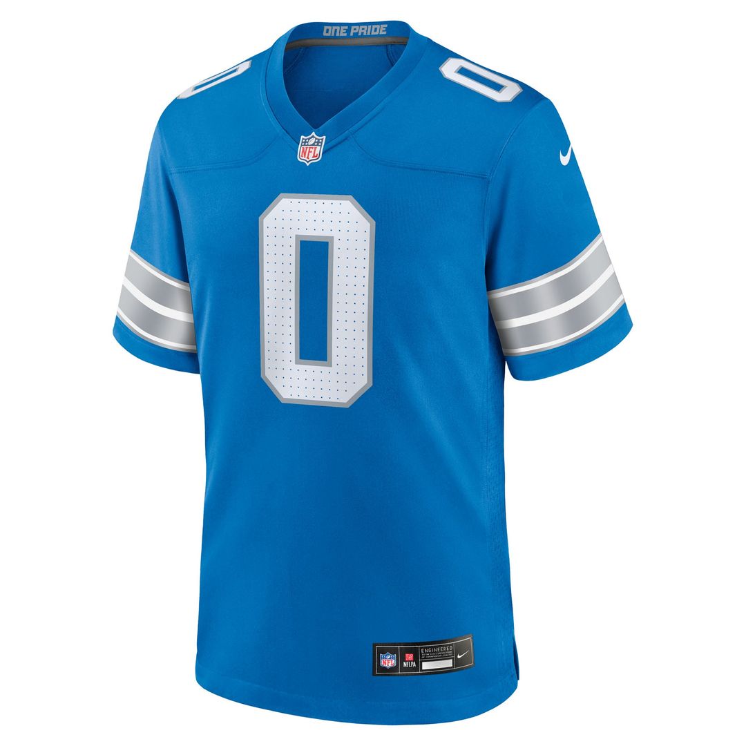Jahmyr Gibbs Detroit Lions Nike Black 2nd Alternate Game Player Jersey