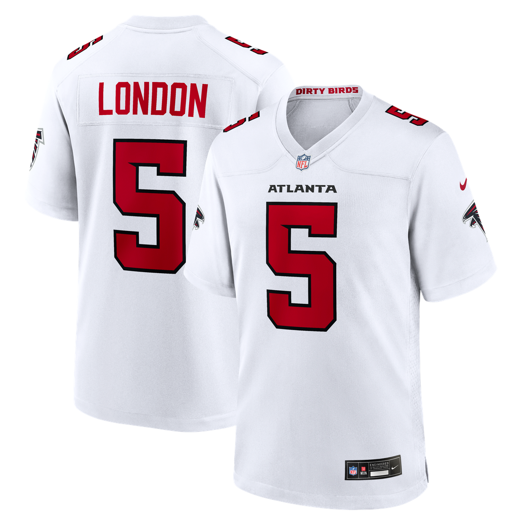 Drake London Atlanta Falcons Nike White Game Jersey