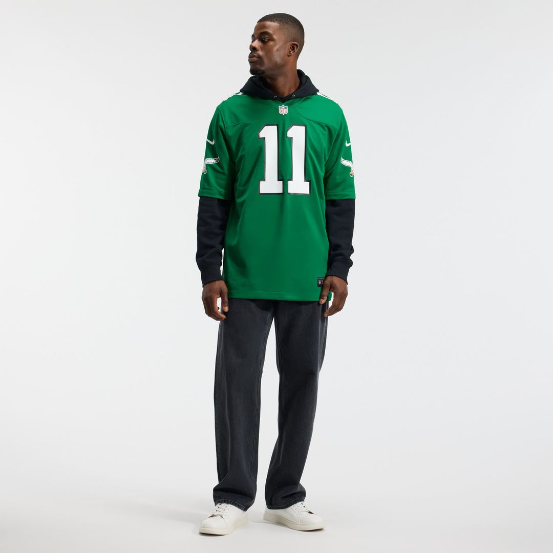 A.J. Brown Philadelphia Eagles Nike Kelly Green Alternate Game Player Jersey