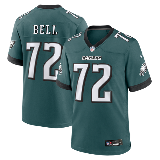 Markel Bell Philadelphia Eagles Nike Midnight Green Team Game Jersey