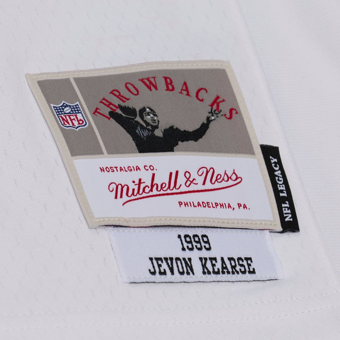 Jevon Kearse Tennessee Titans Mitchell & Ness White Retired Legacy Replica Player Jersey