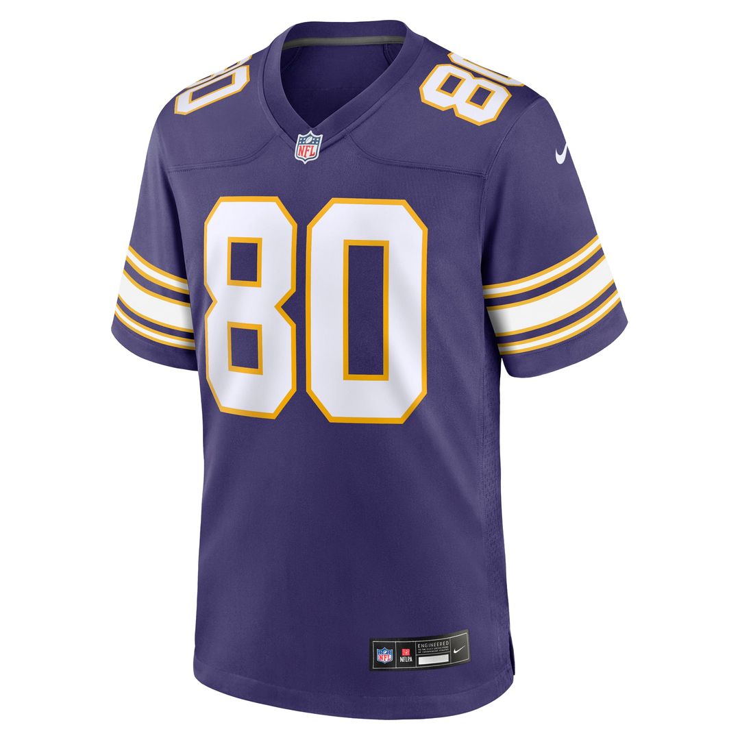 Cris Carter Minnesota Vikings Nike Purple Retired Player Alternate Game Jersey